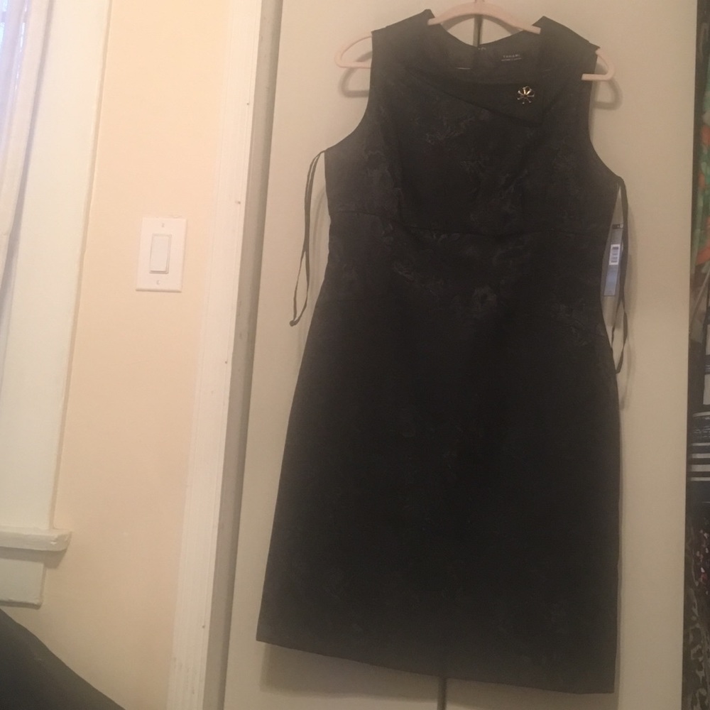 Tahari Black Dress